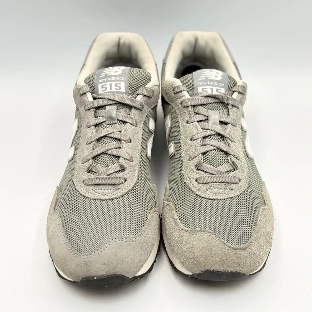 New Balance 515 V3‎ Mens 11 Grey/White Suede Retro Classic Sneakers ML515GRY